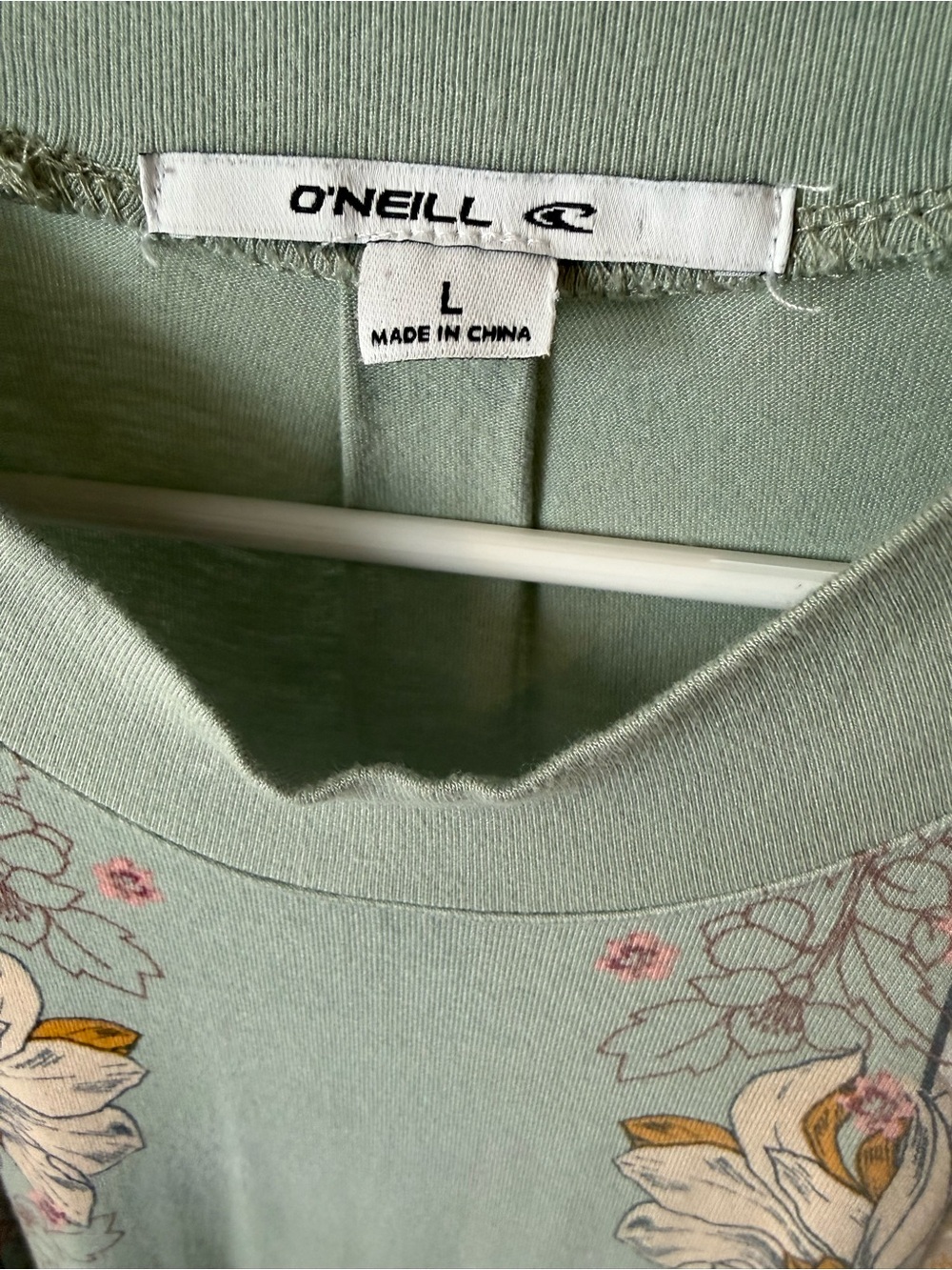 O'Neill Halter Floral Border-Print Swing Dress - Picture 3 of 10